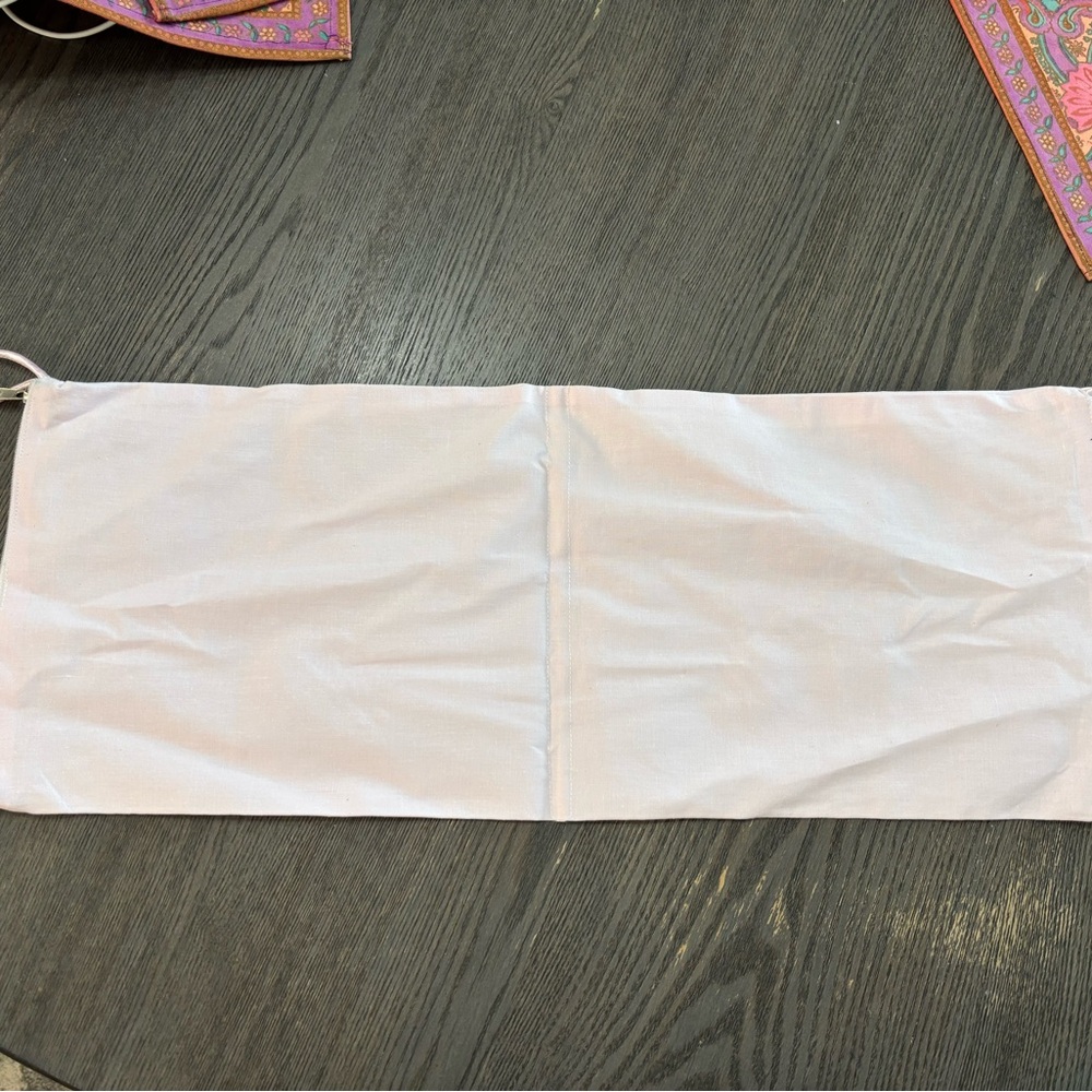 Pink and White Lingerie Bag - Picture 5 of 7